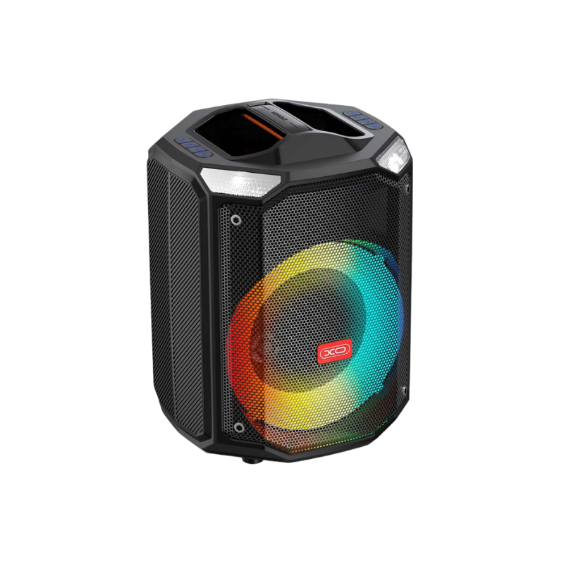 bluetooth-zvucnik-xo-f48-40w-rgb-daljinski-i-wireless-mikrofon-black